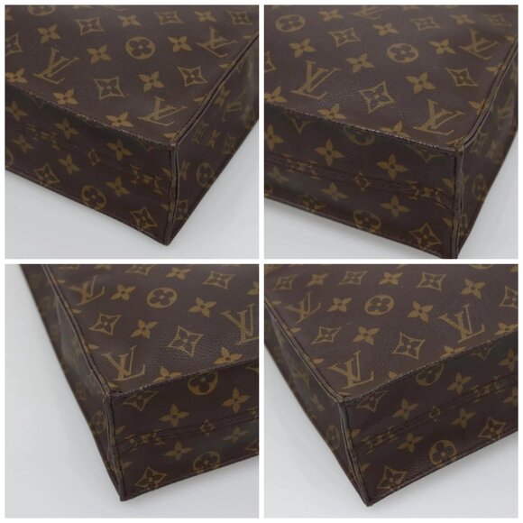 LOUIS VUITTON Monogram Sac Plat Hand Bag - Picture 16 of 16